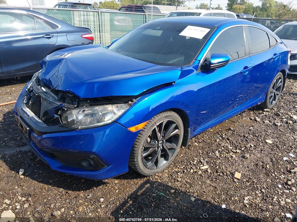 2HGFC2F81LH550447 2020 HONDA CIVIC photo no. 2