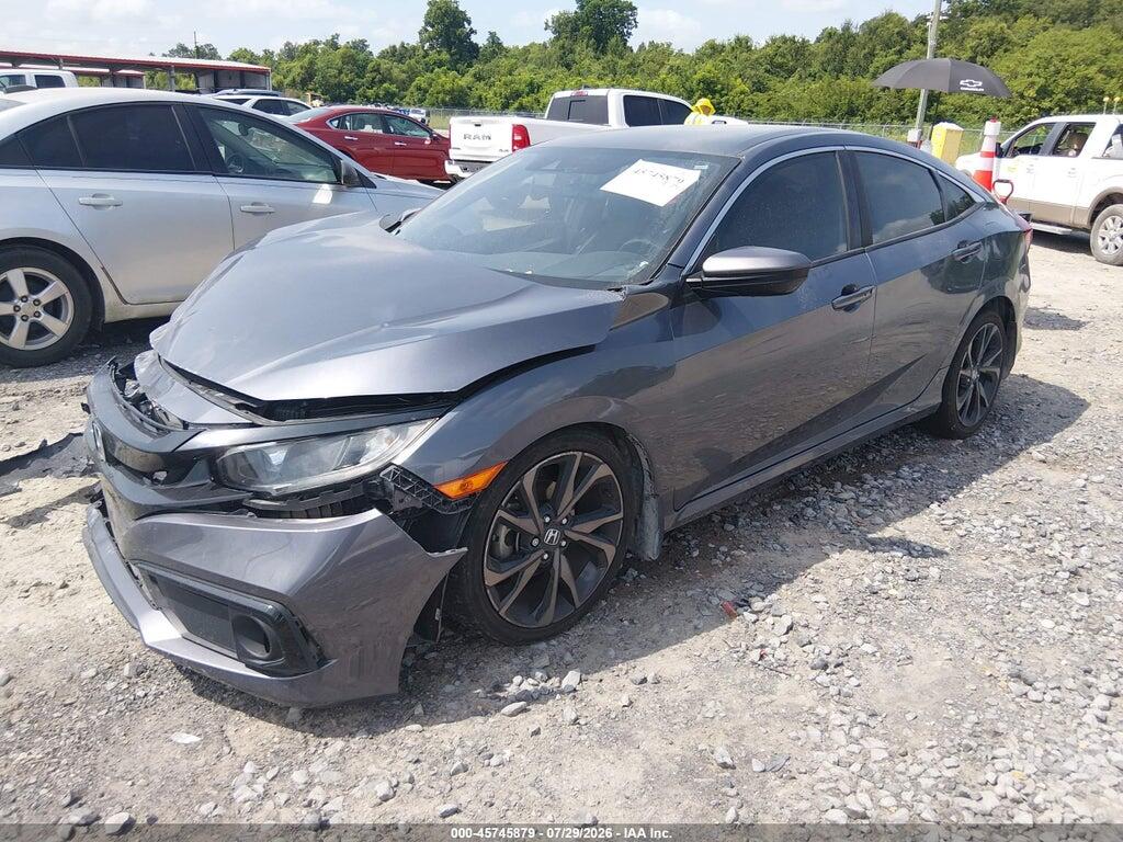 2HGFC2F85LH565906 2020 HONDA CIVIC photo no. 2