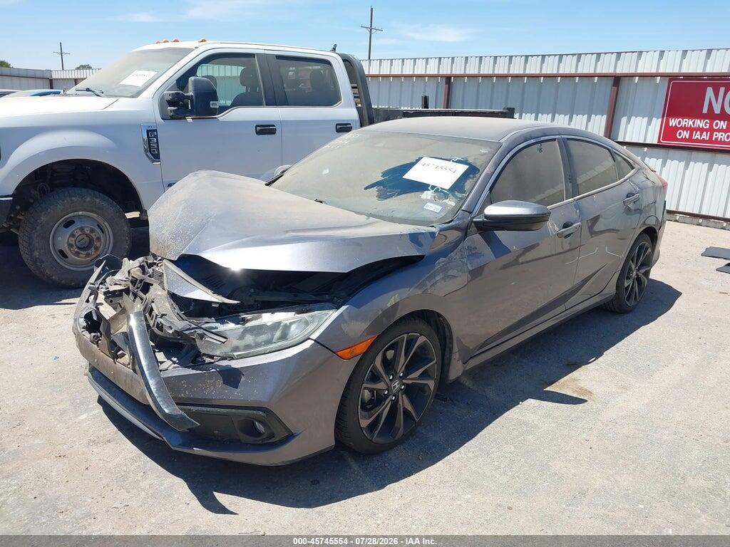 19XFC2F84LE000041 2020 HONDA CIVIC photo no. 2