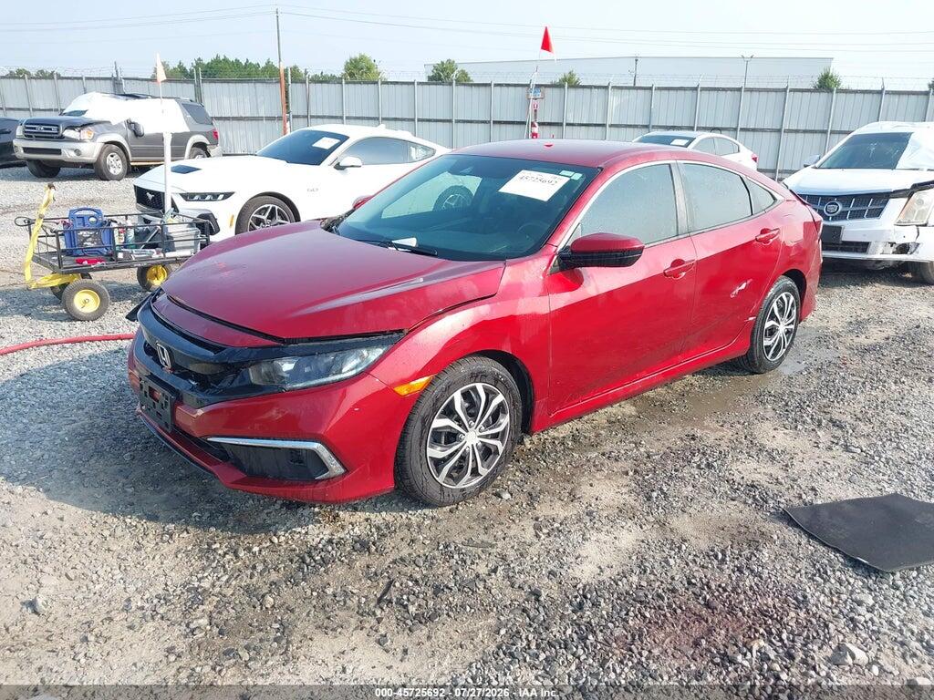 2HGFC2F65LH600992 2020 HONDA CIVIC photo no. 2