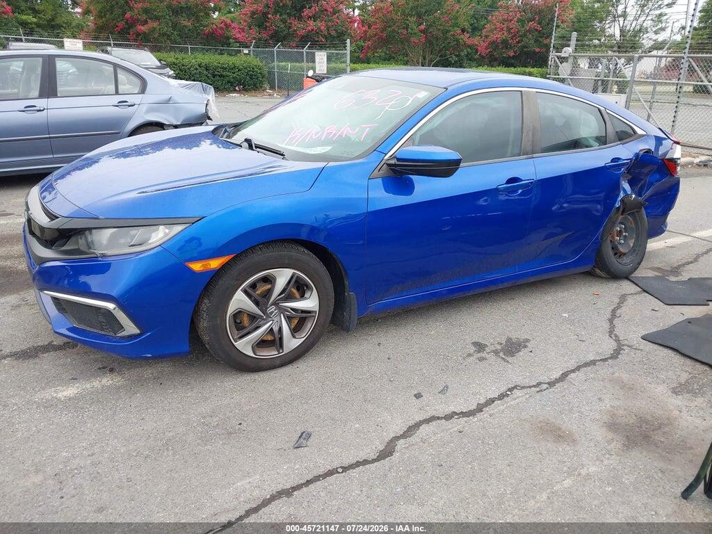 19XFC2F69LE006321 2020 HONDA CIVIC photo no. 2