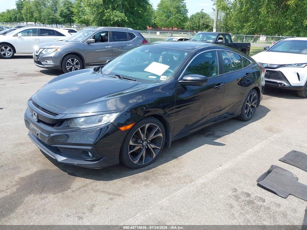 2HGFC2F86LH525477 2020 HONDA CIVIC photo no. 2