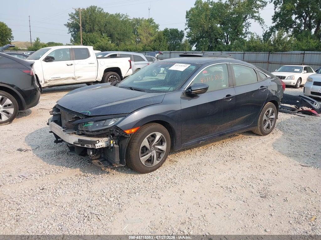 2HGFC2F61LH555324 2020 HONDA CIVIC photo no. 2