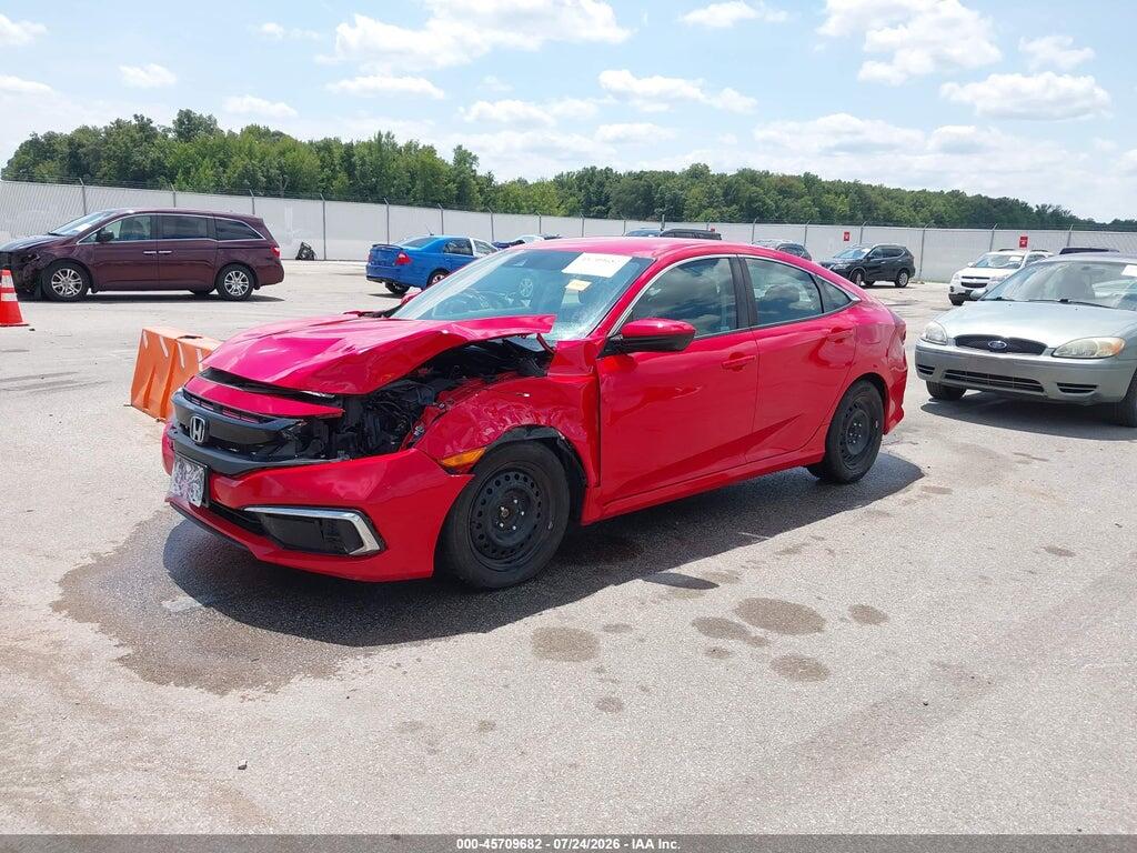 2HGFC2F6XLH541017 2020 HONDA CIVIC photo no. 2
