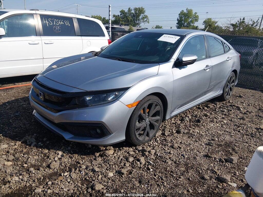 2HGFC2F89LH594583 2020 HONDA CIVIC photo no. 2