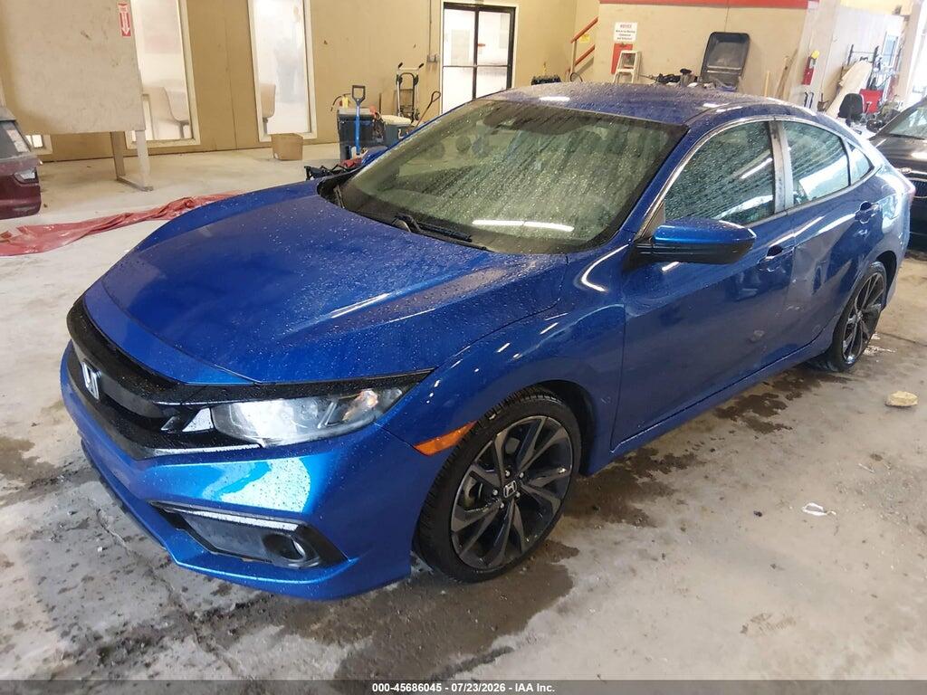 2HGFC2F82LH555933 2020 HONDA CIVIC photo no. 2