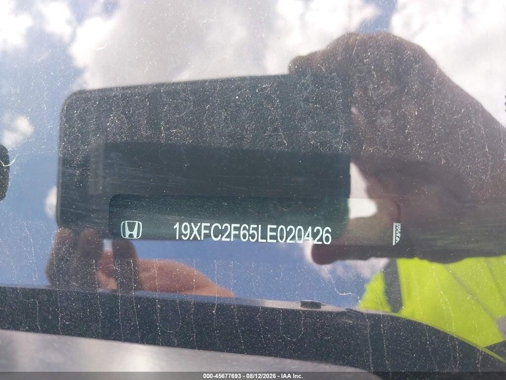 19XFC2F65LE020426 2020 HONDA CIVIC photo no. 9