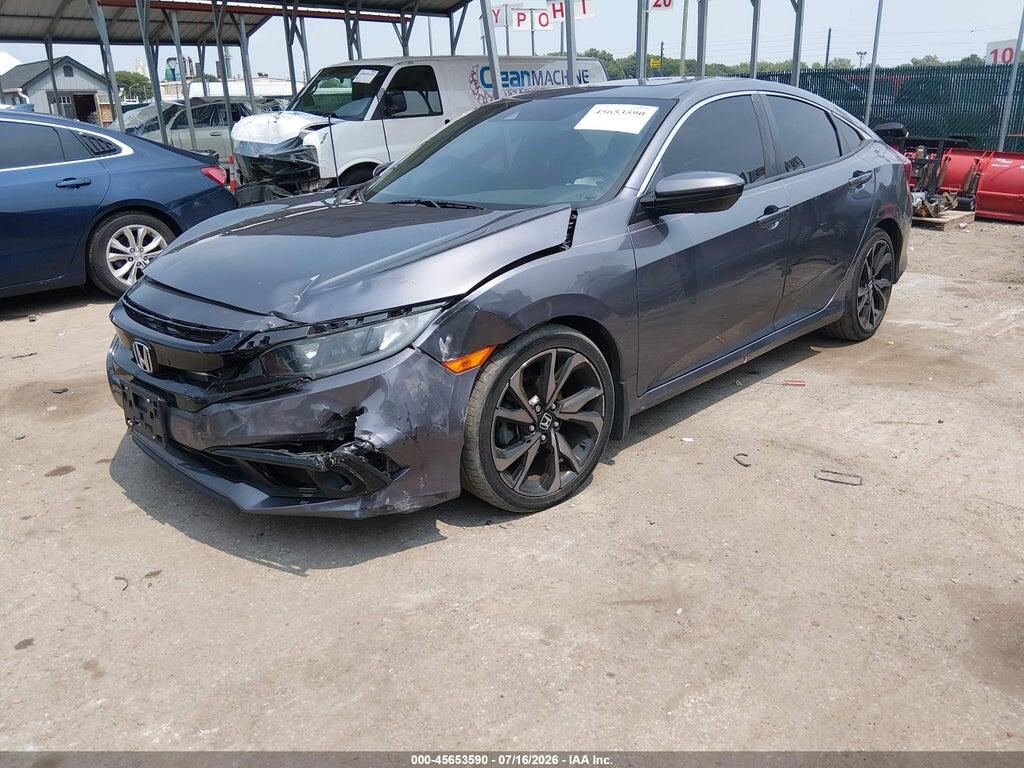 2HGFC2F81LH511583 2020 HONDA CIVIC photo no. 2