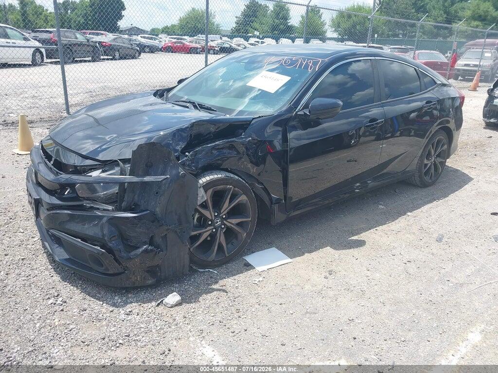 19XFC2F8XLE020651 2020 HONDA CIVIC photo no. 2