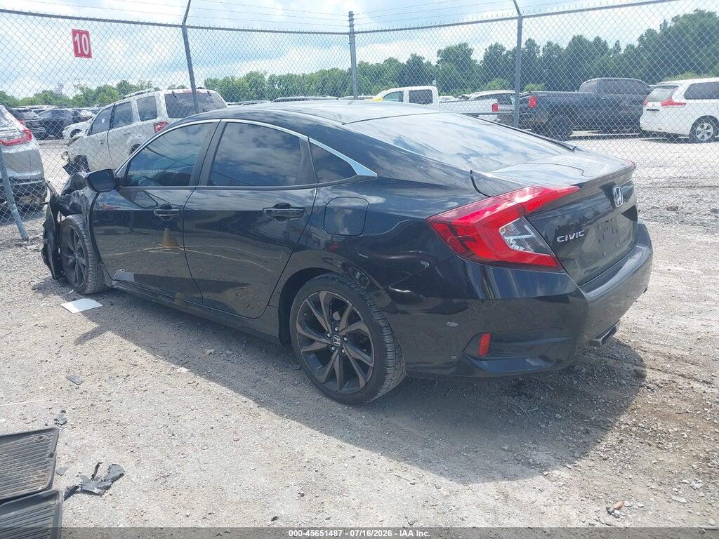19XFC2F8XLE020651 2020 HONDA CIVIC photo no. 3
