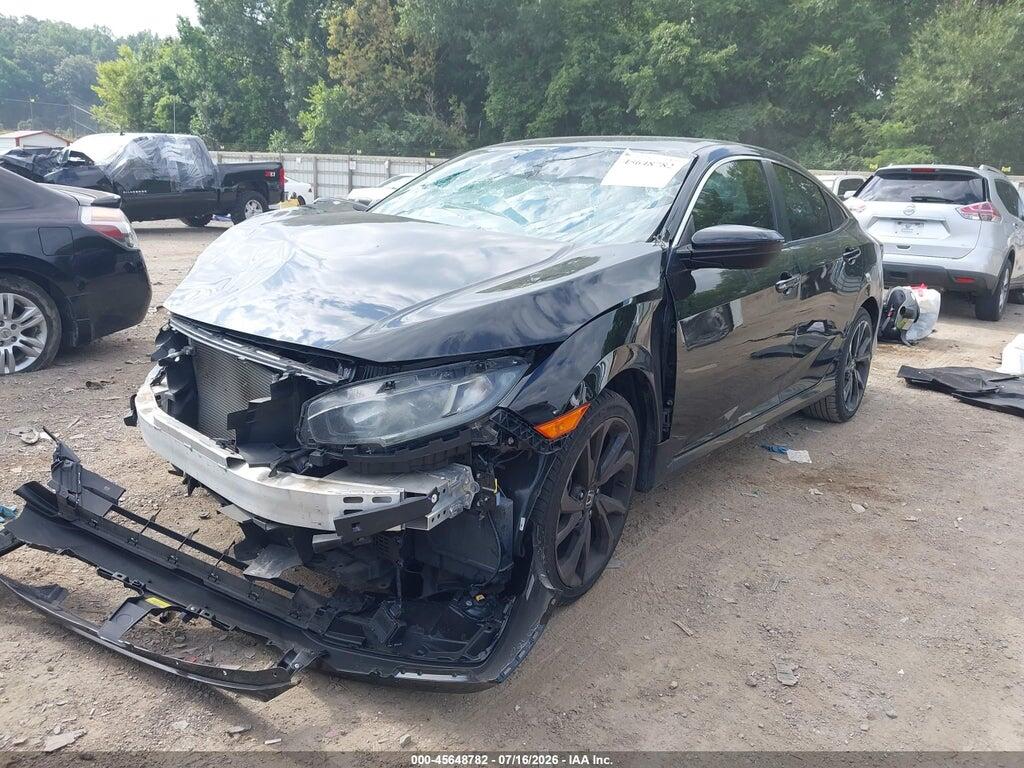 19XFC2F62LE014406 2020 HONDA CIVIC photo no. 2