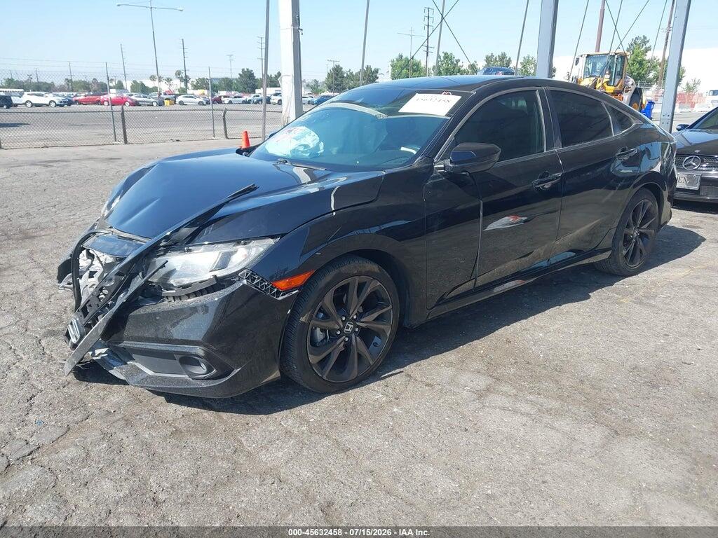 19XFC2F80LE005947 2020 HONDA CIVIC photo no. 2