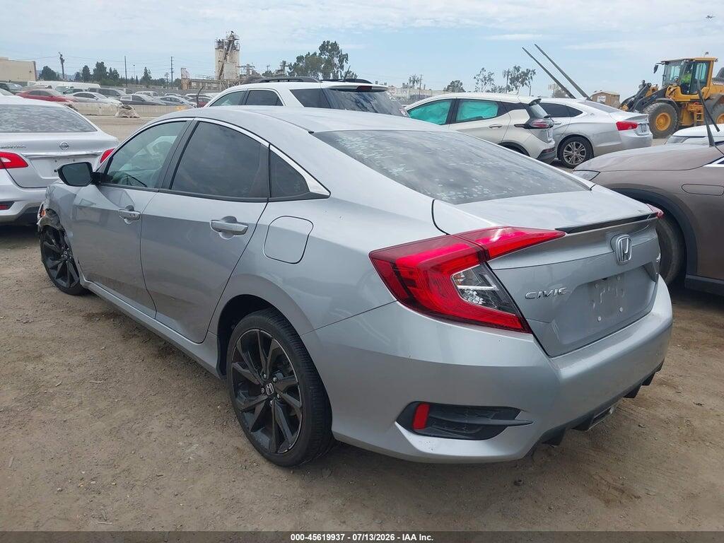 19XFC2F83LE205592 2020 HONDA CIVIC photo no. 3
