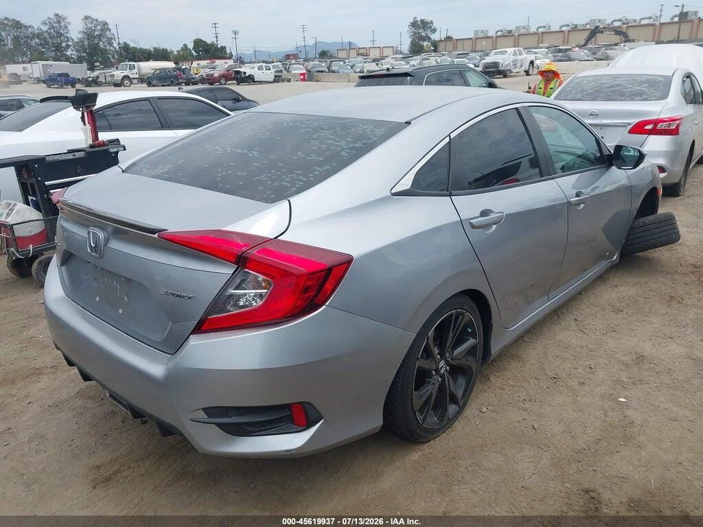 19XFC2F83LE205592 2020 HONDA CIVIC photo no. 4