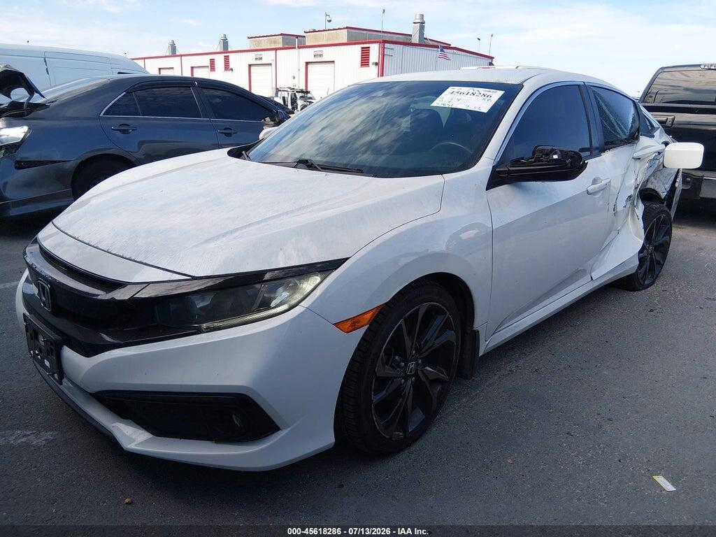 19XFC2F82LE206524 2020 HONDA CIVIC photo no. 2