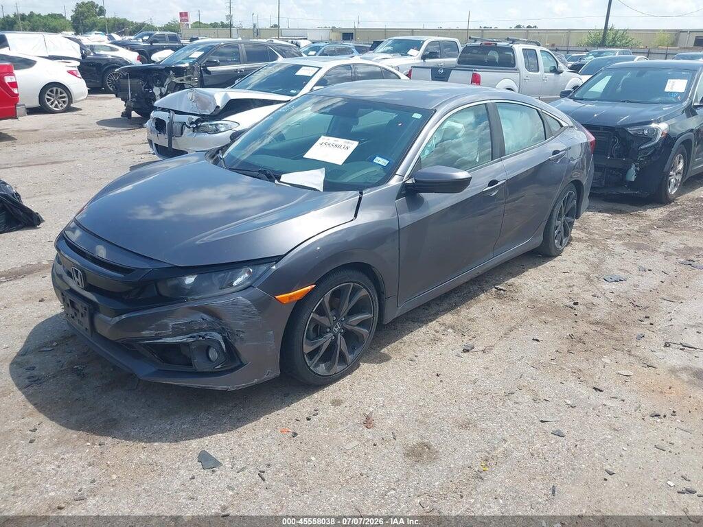 2HGFC2F80LH551671 2020 HONDA CIVIC photo no. 2