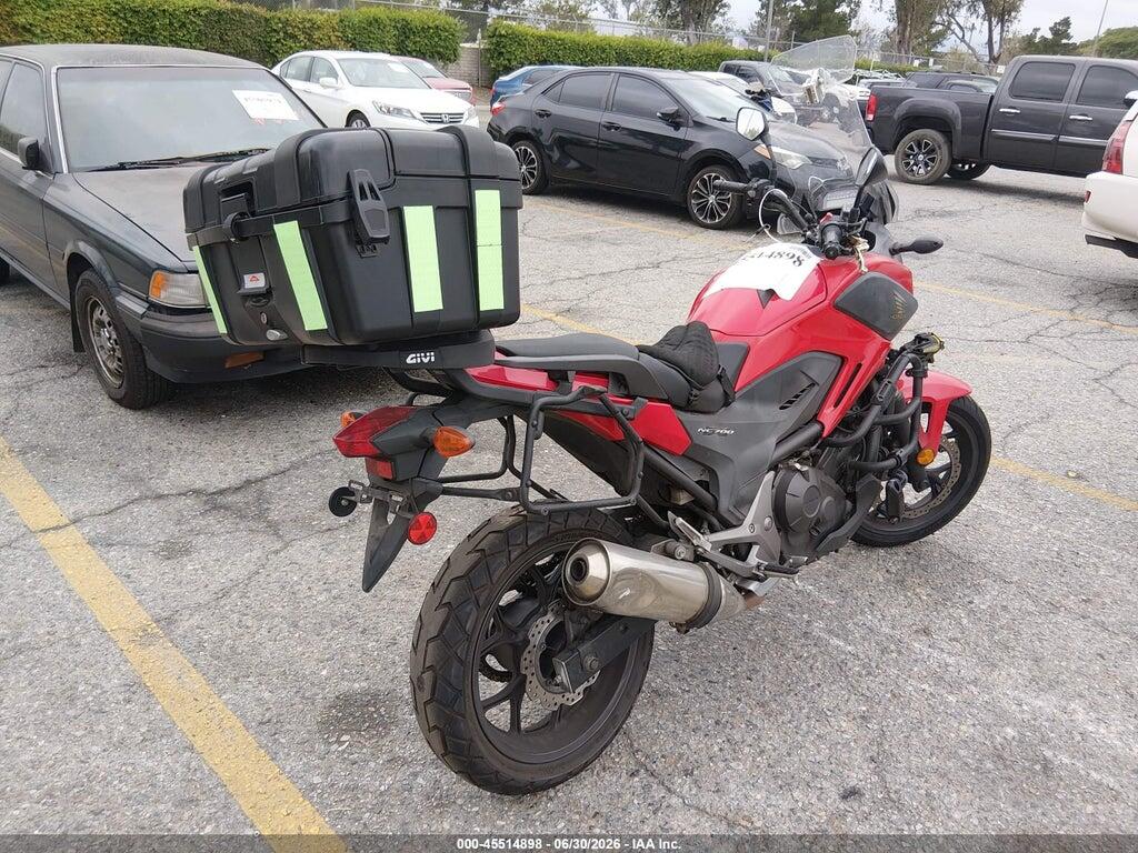 JH2RC6352FK300166 2015 HONDA NC700X photo no. 4