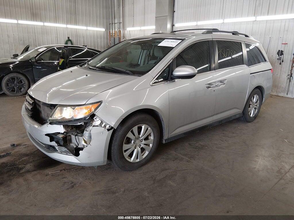 5FNRL5H65FB057809 2015 HONDA ODYSSEY photo no. 2