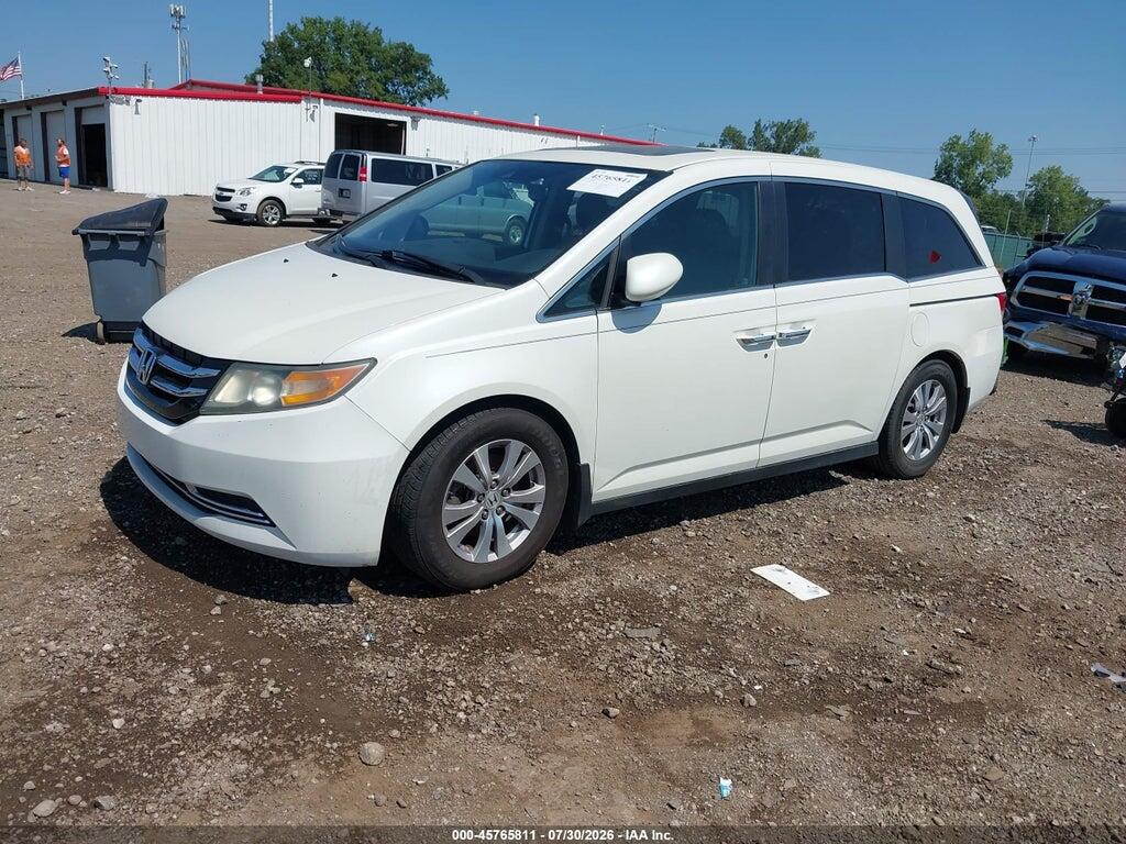 5FNRL5H66FB110548 2015 HONDA ODYSSEY photo no. 2