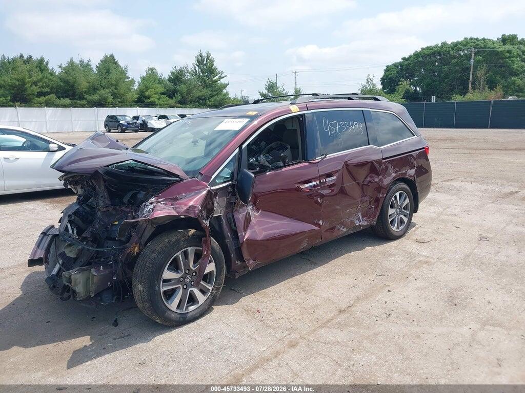 5FNRL5H99FB108755 2015 HONDA ODYSSEY photo no. 2