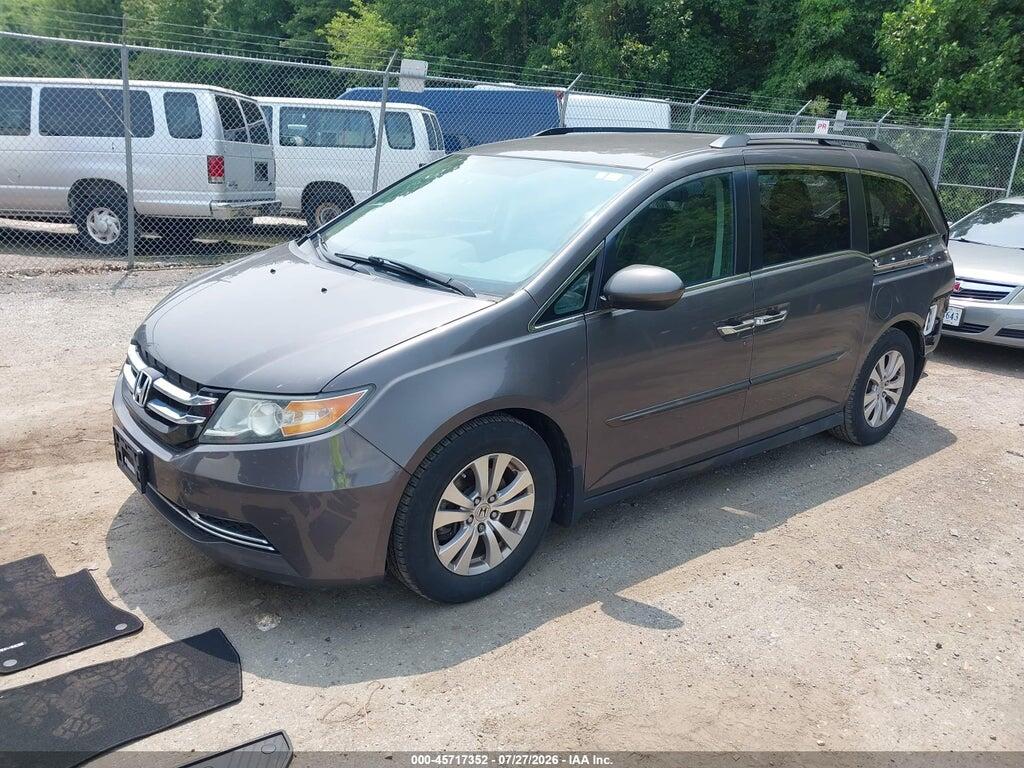 5FNRL5H40FB118174 2015 HONDA ODYSSEY photo no. 2