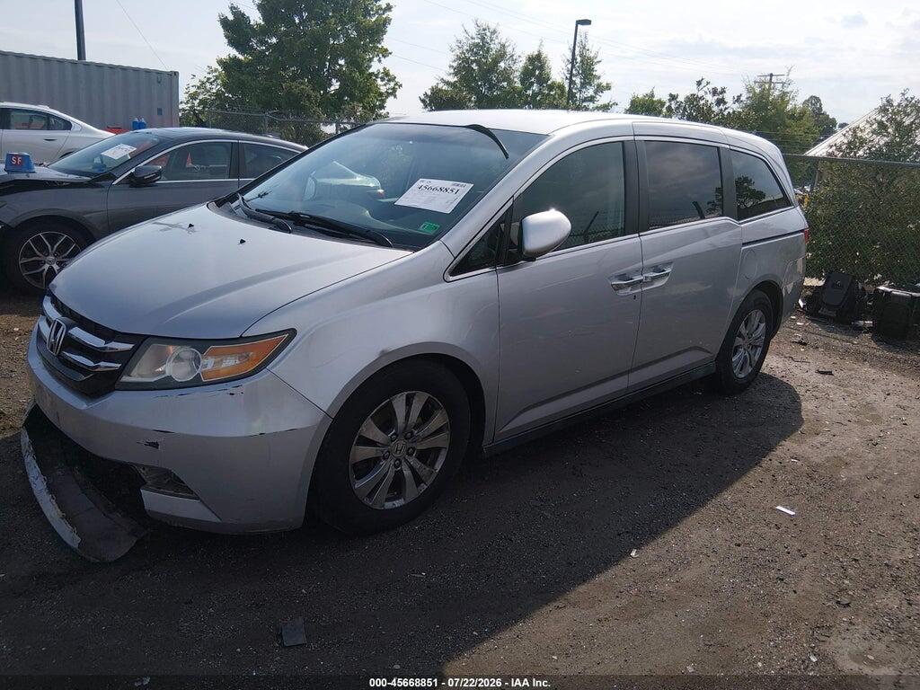5FNRL5H46FB072348 2015 HONDA ODYSSEY photo no. 2