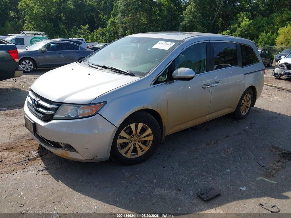 5FNRL5H66FB101574 2015 HONDA ODYSSEY photo no. 2
