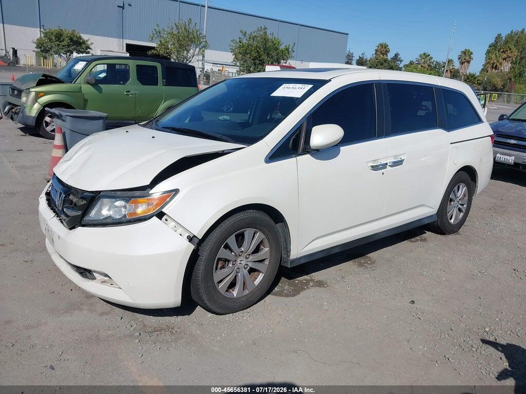 5FNRL5H68FB099326 2015 HONDA ODYSSEY photo no. 2