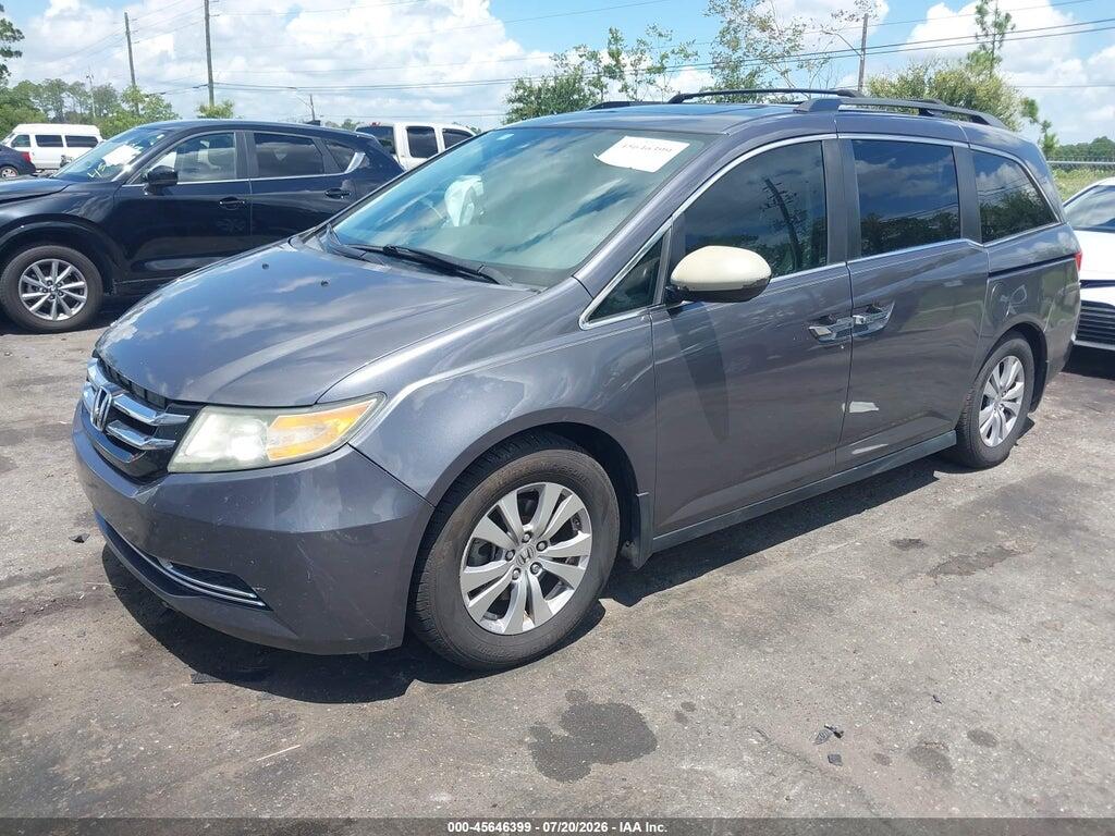5FNRL5H65FB046647 2015 HONDA ODYSSEY photo no. 2