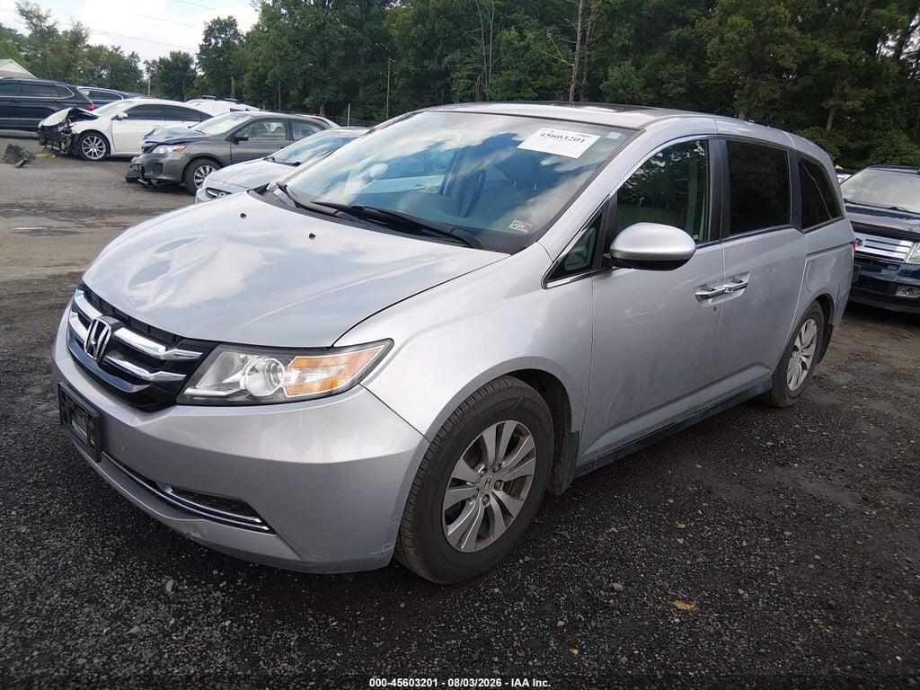 5FNRL5H62FB019356 2015 HONDA ODYSSEY photo no. 2