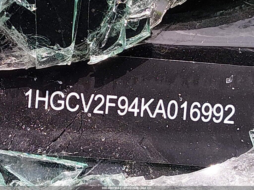 1HGCV2F94KA016992 2019 HONDA ACCORD photo no. 9