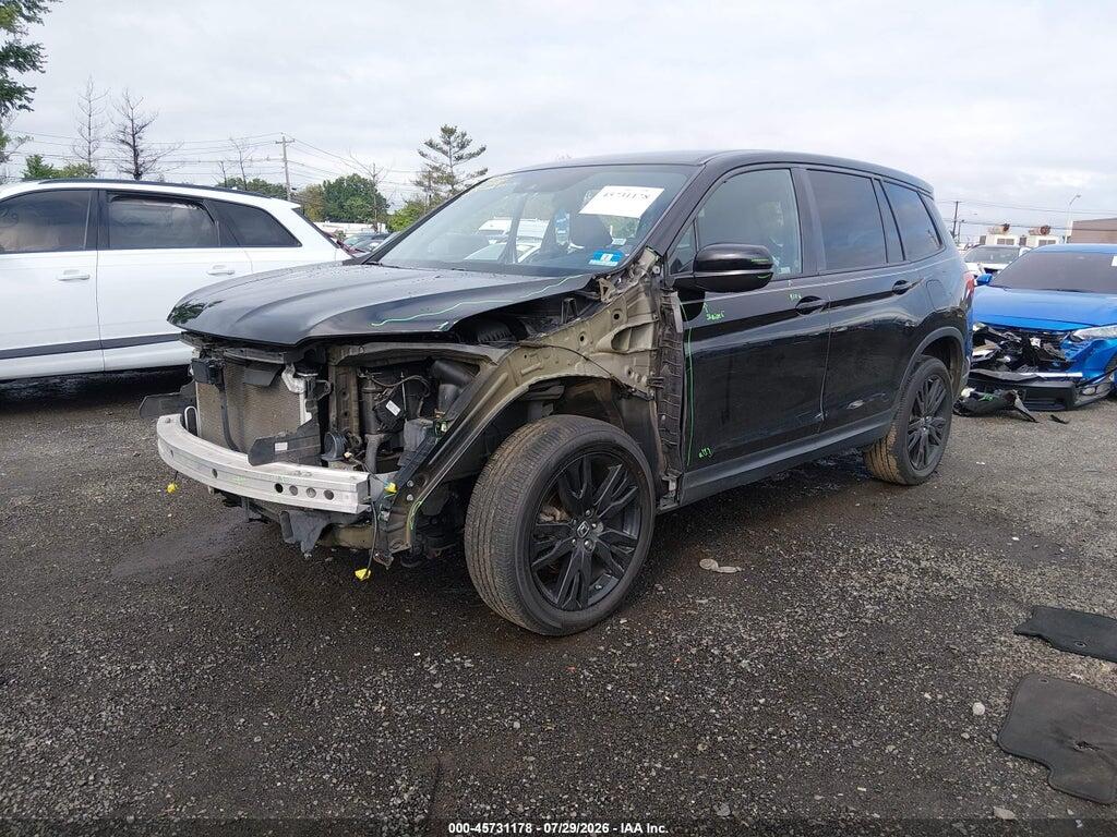 5FNYF8H22LB017457 2020 HONDA PASSPORT photo no. 2