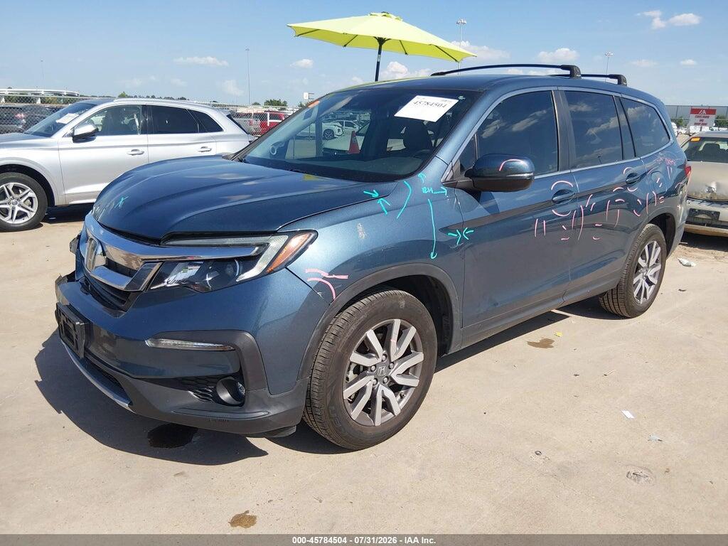 5FNYF5H38LB018801 2020 HONDA PILOT photo no. 2