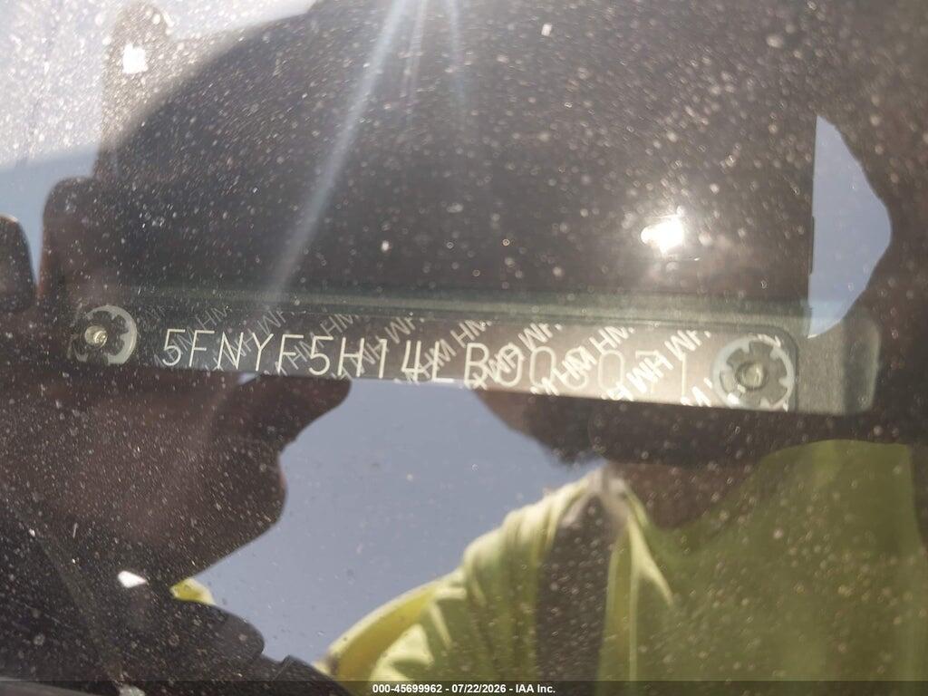 5FNYF5H14LB008071 2020 HONDA PILOT photo no. 9