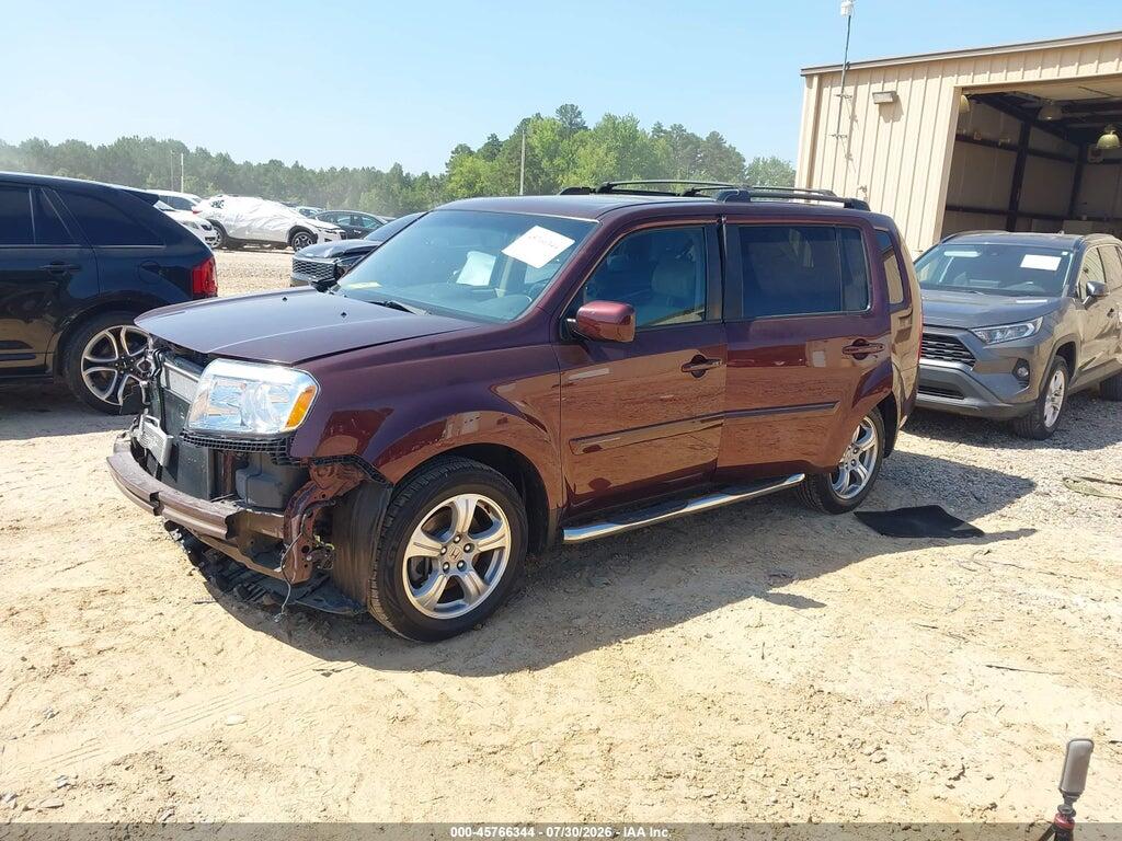5FNYF4H5XFB073122 2015 HONDA PILOT photo no. 2