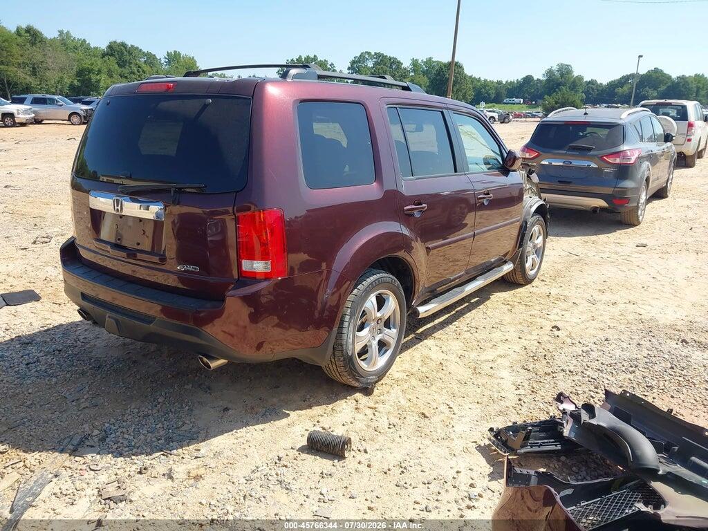 5FNYF4H5XFB073122 2015 HONDA PILOT photo no. 4