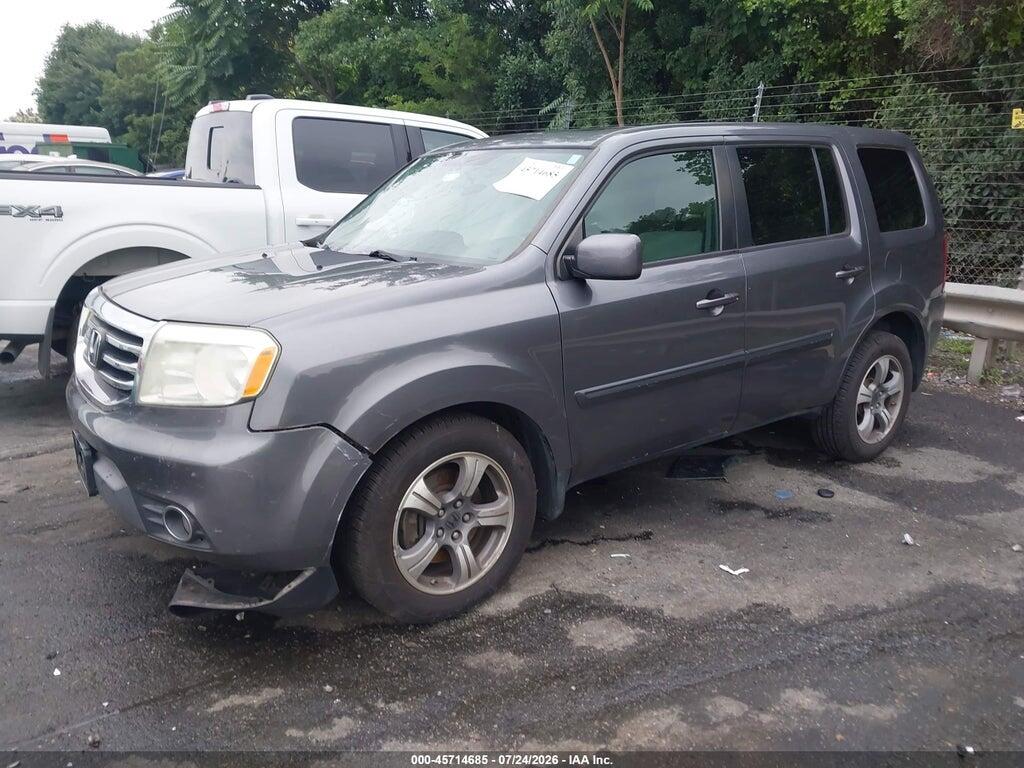 5FNYF3H30FB004478 2015 HONDA PILOT photo no. 2