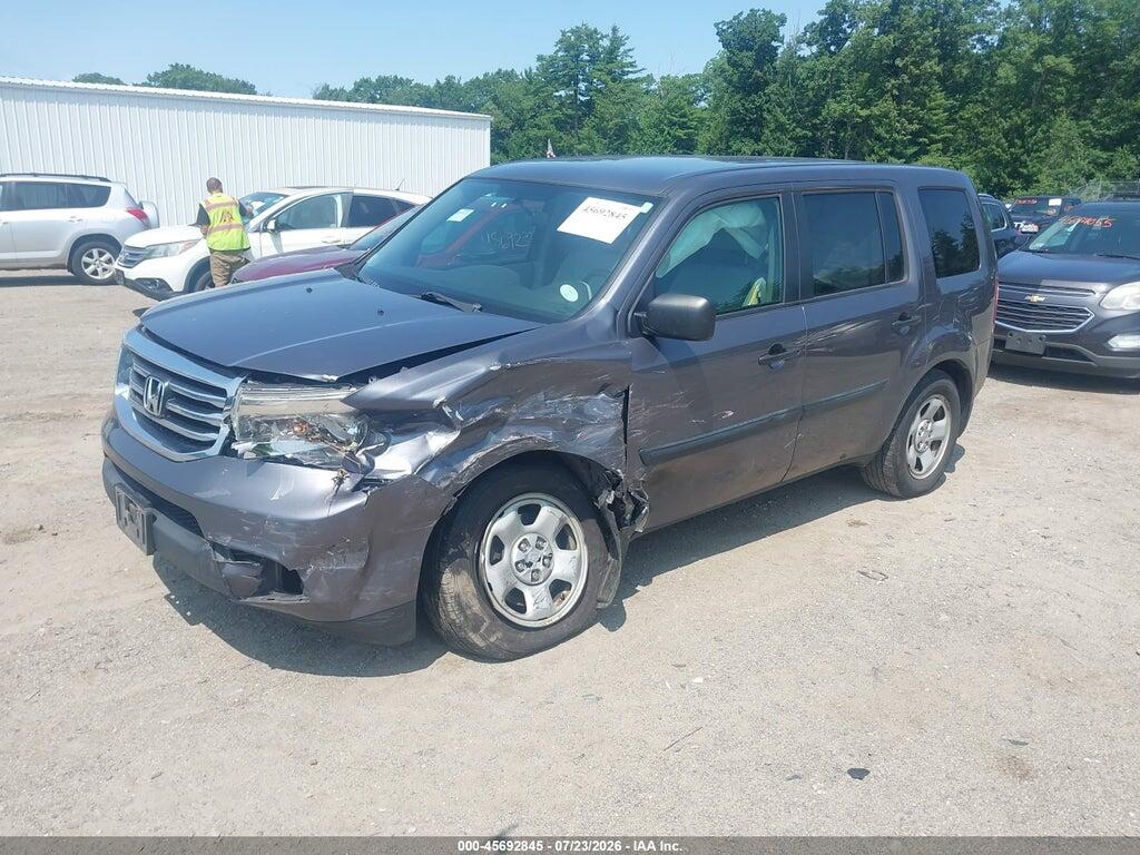 5FNYF4H25FB067735 2015 HONDA PILOT photo no. 2