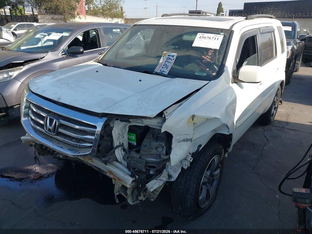 5FNYF4H39FB069884 2015 HONDA PILOT photo no. 2