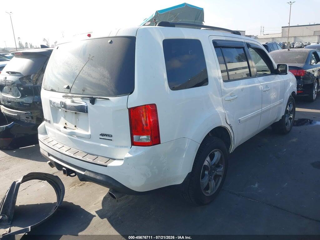 5FNYF4H39FB069884 2015 HONDA PILOT photo no. 4
