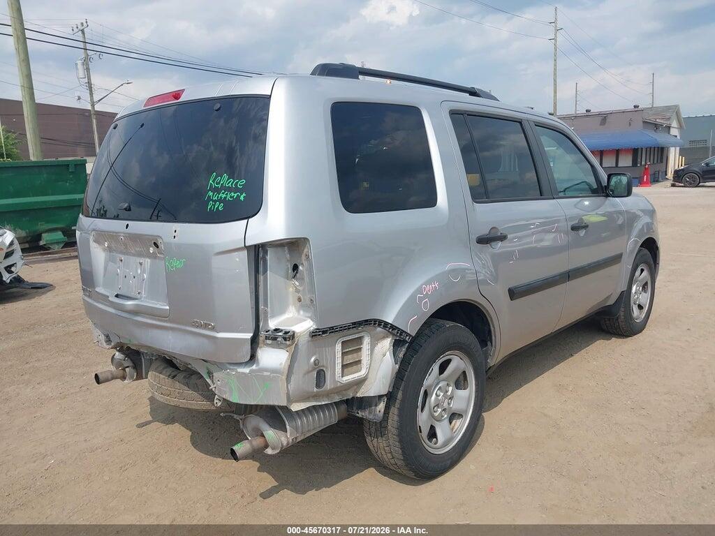 5FNYF4H28FB013572 2015 HONDA PILOT photo no. 4