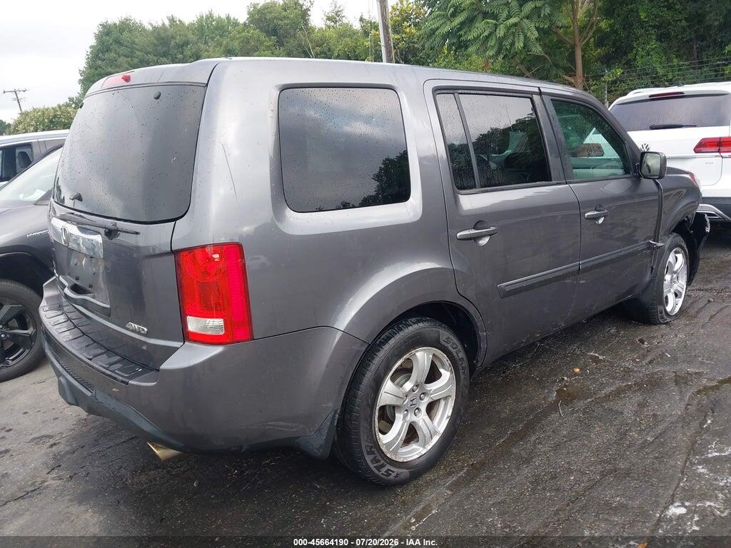5FNYF4H50FB030666 2015 HONDA PILOT photo no. 4