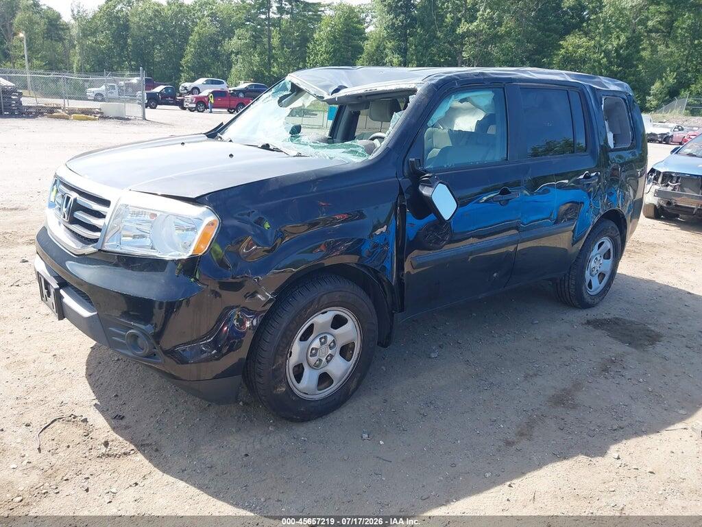 5FNYF4H21FB070664 2015 HONDA PILOT photo no. 2