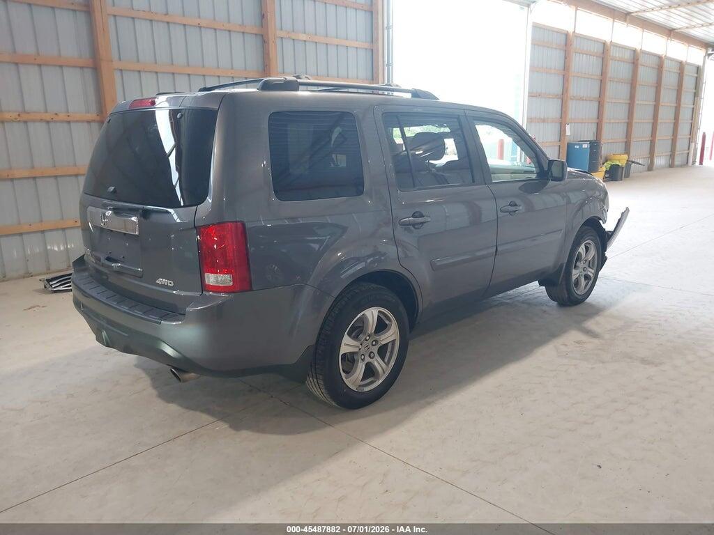 5FNYF4H4XFB021352 2015 HONDA PILOT photo no. 4