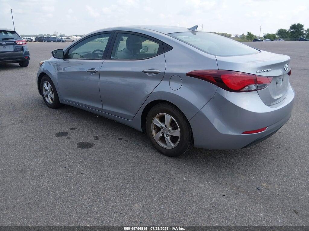 5NPDH4AE1FH579412 2015 HYUNDAI ELANTRA photo no. 3