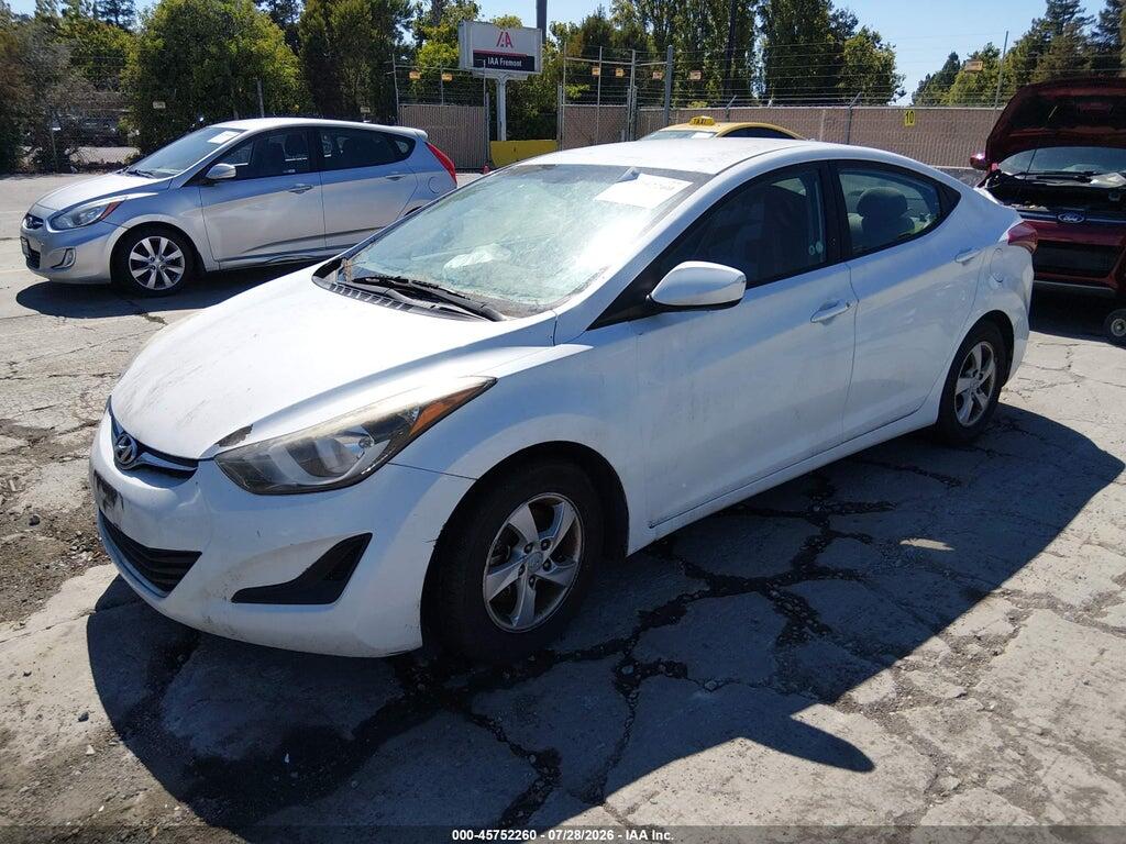 5NPDH4AE9FH549185 2015 HYUNDAI ELANTRA photo no. 2