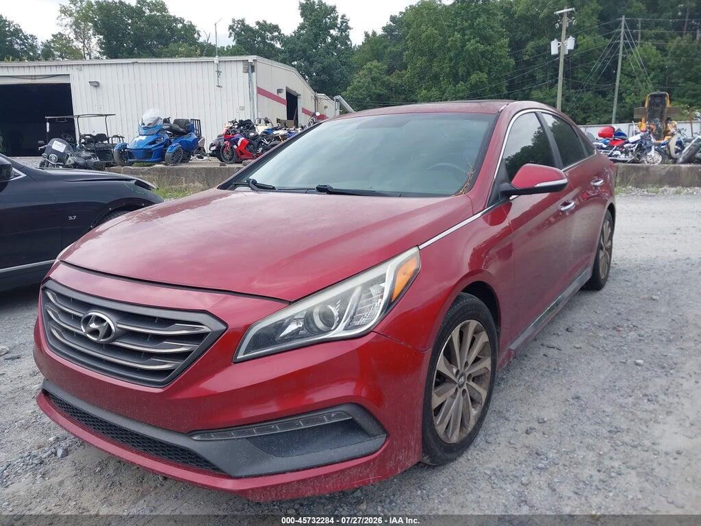 5NPE34AF1FH096885 2015 HYUNDAI SONATA photo no. 2