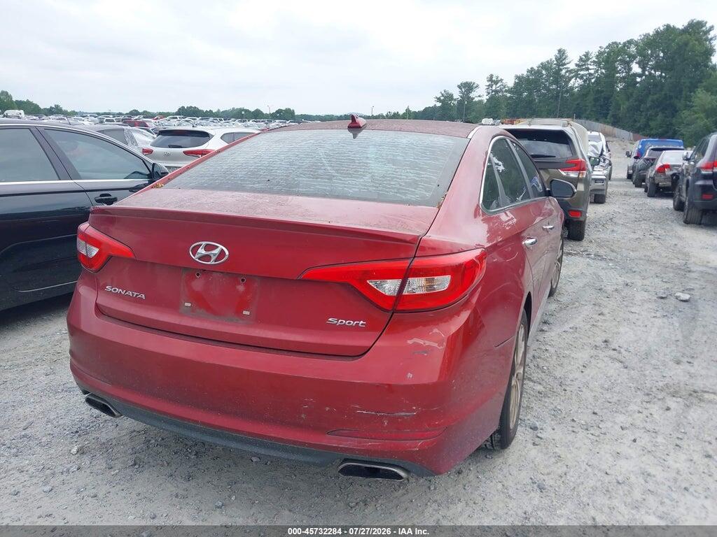 5NPE34AF1FH096885 2015 HYUNDAI SONATA photo no. 4