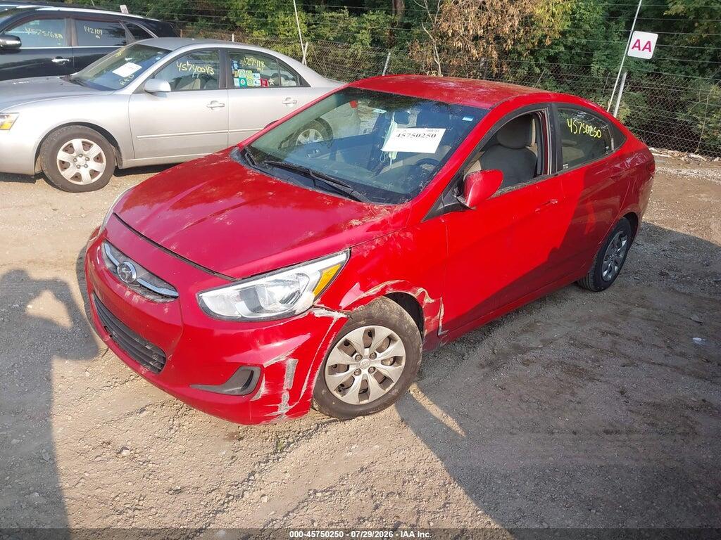 KMHCT4AE7FU881637 2015 HYUNDAI ACCENT photo no. 2