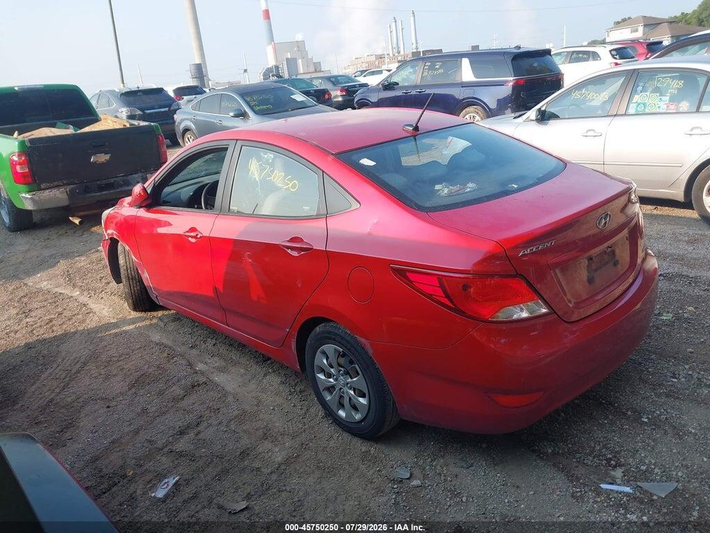 KMHCT4AE7FU881637 2015 HYUNDAI ACCENT photo no. 3